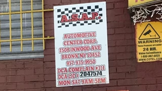 A.S.A.P Automotive Center Corp. -Towing Bronx
