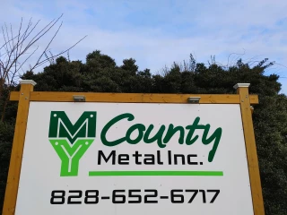 MY COUNTY METAL SCRAP YARD MARION N.C.