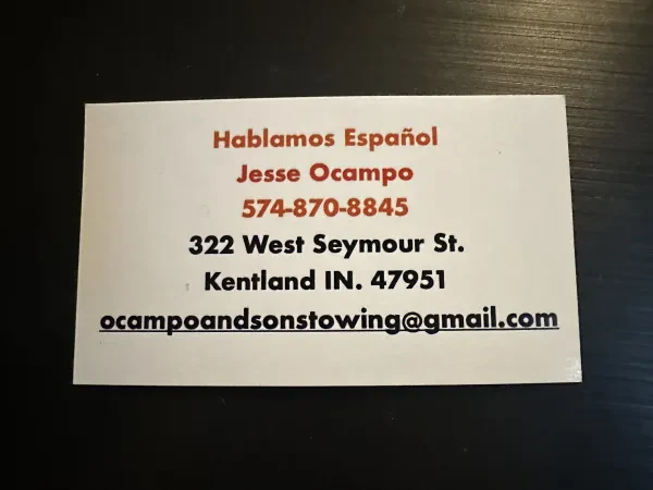 Ocampo & Sons Towing - photo 4