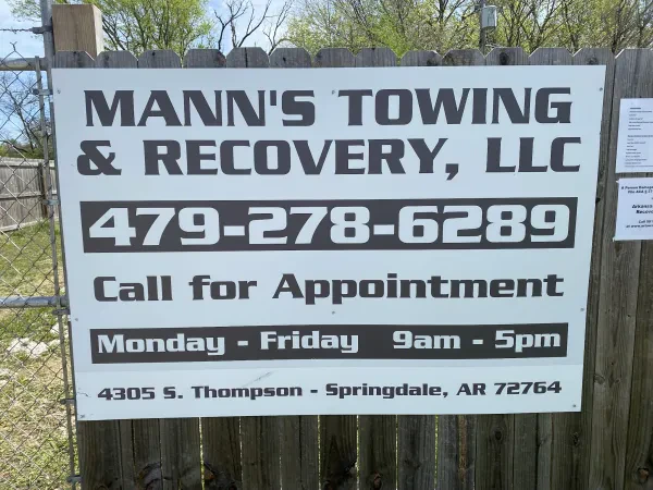 Mann's Towing and Recovery - photo 2