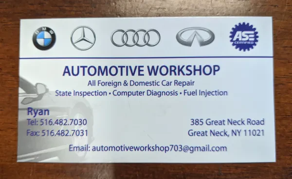 Automotive Workshop Of Great Neck Inc - photo 4