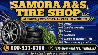 Used tires Samora A&S tire shop Address1996 Greenwood ave Trenton nj