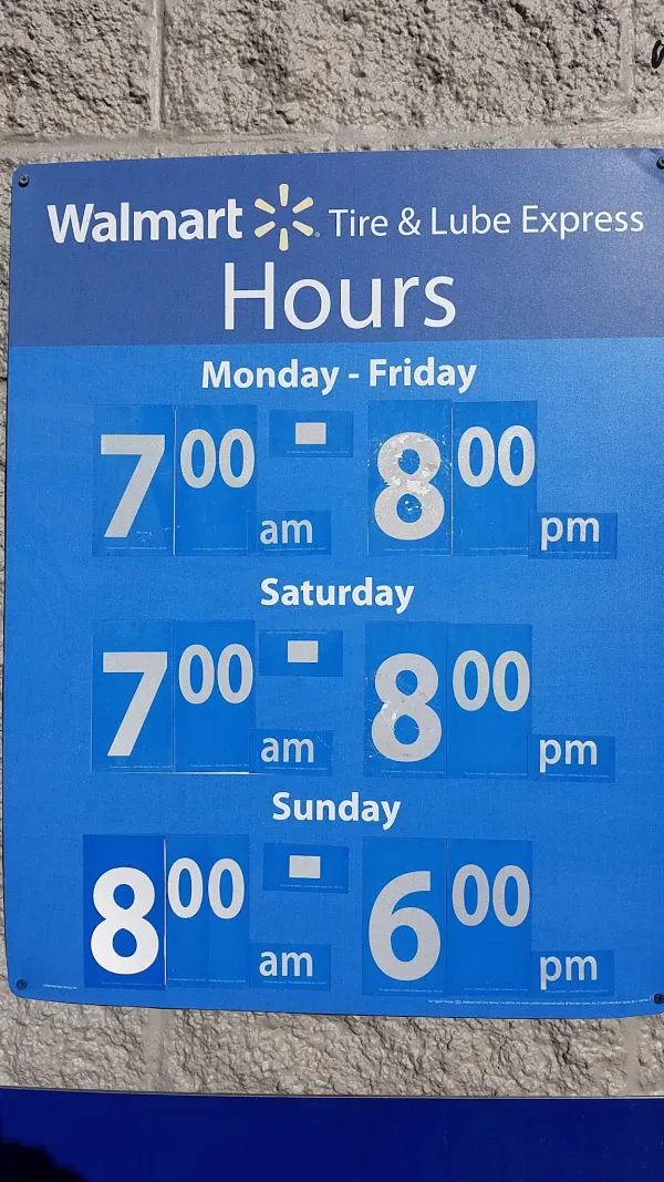 Walmart Auto Care Center - photo 3