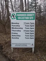 Fauquier County Collection Site