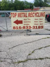 Top metal recycling