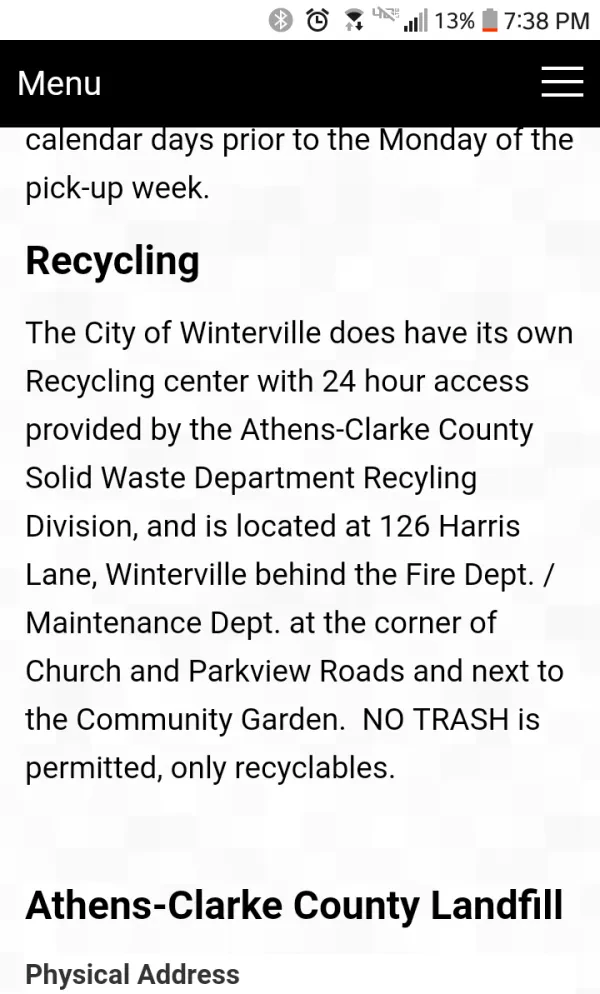 Winterville Recycling Center - photo 4