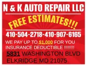 N & K Auto Repair LLC