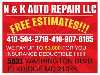 N & K Auto Repair LLC