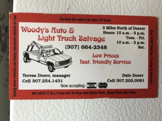 Woody’s Auto Salvage