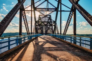 Old Chain of Rocks Bridge