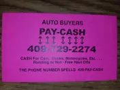 Auto Buyer Pay-Cash
