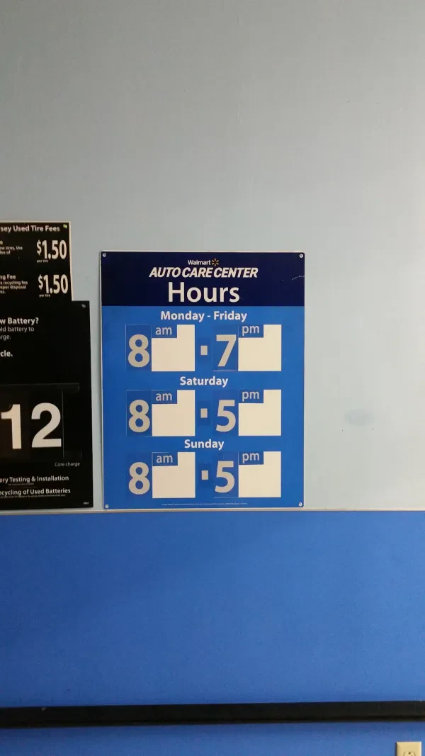 Walmart Auto Care Center - photo 2