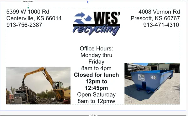 Wes' Recycling, Inc. - photo 2