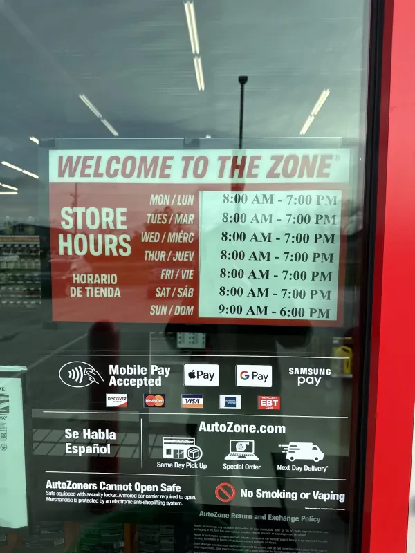 AutoZone Auto Parts - photo 2