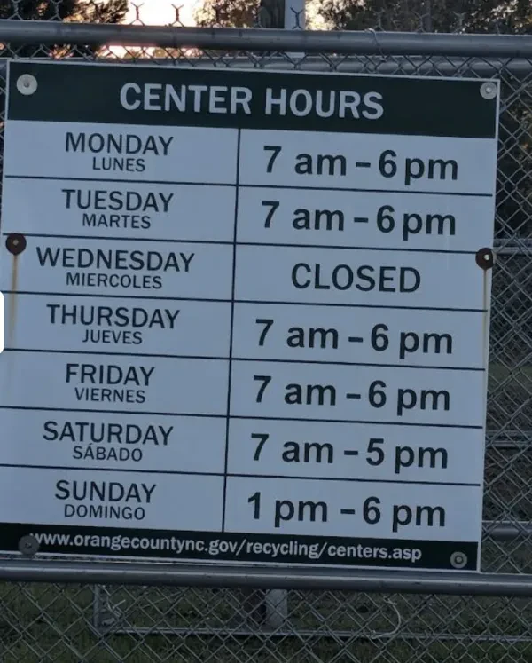 Orange County Solid Waste & Recycling Center- Eubanks Rd - photo 4