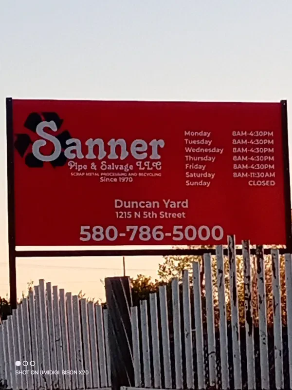 Sanner Pipe & Salvage LLC - photo 3