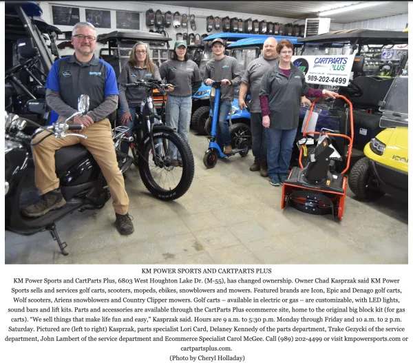 Cart Parts Plus/KM Power Sports/Dixie Sales and Service - photo 3