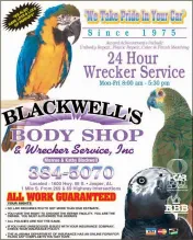 Blackwell's Body Shop & Wrecker Service, Inc.