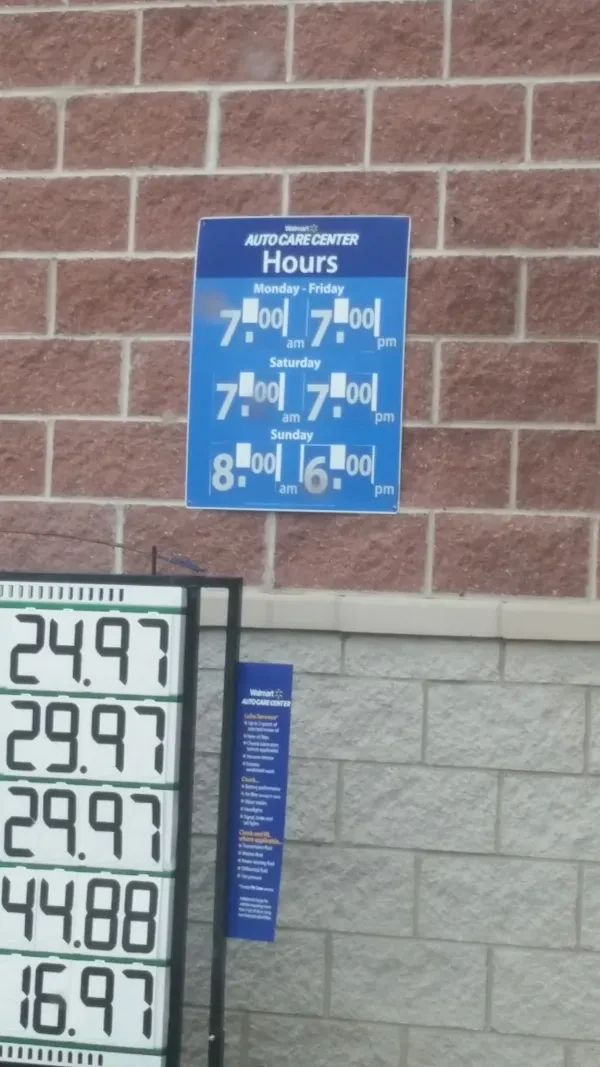 Walmart Auto Care Center - photo 2