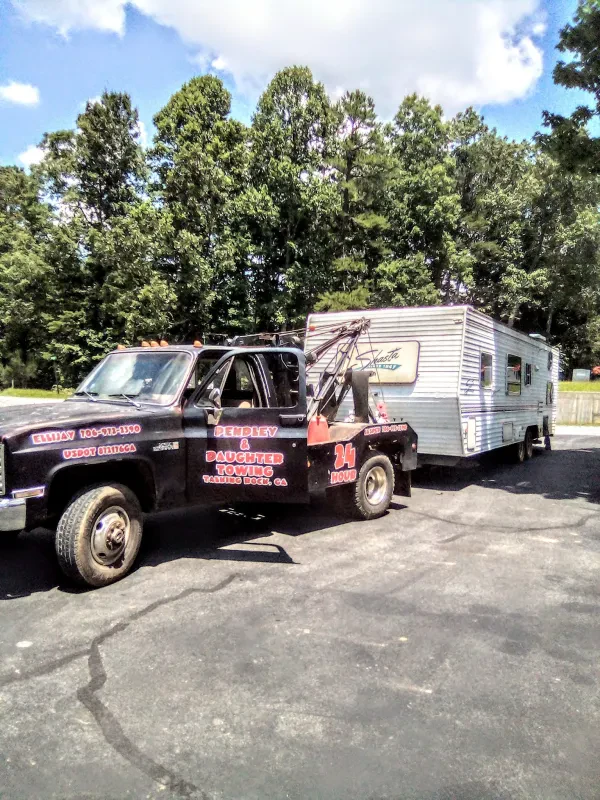 Pendley & daughter towing - photo 2
