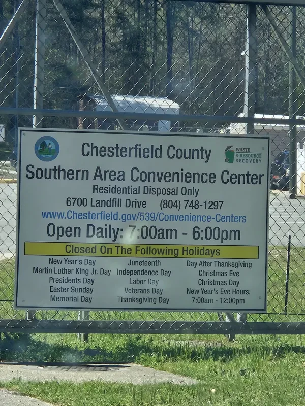 Chesterfield County Southern Area Convenience Center - photo 3