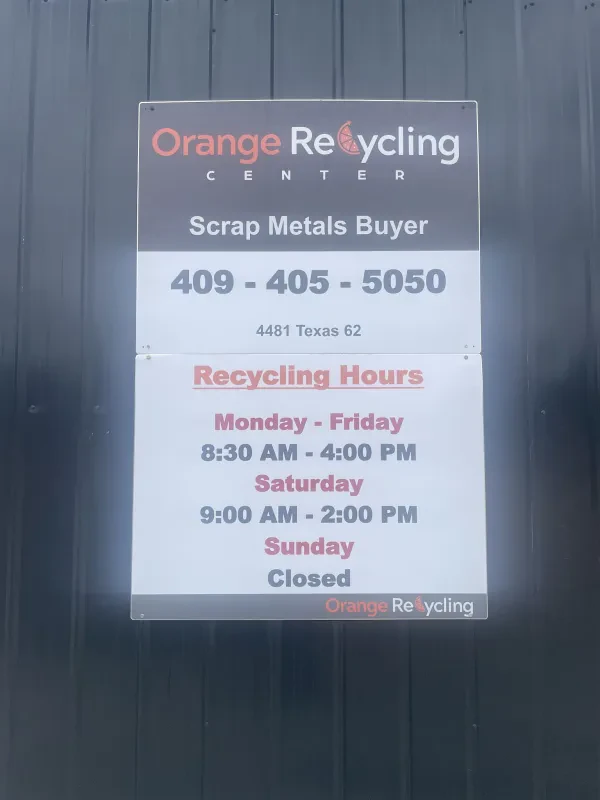 Orange Recycling - Scrap Yard in Texas - photo 3