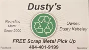 Dusty's FREE Scrap Metal Pick Up