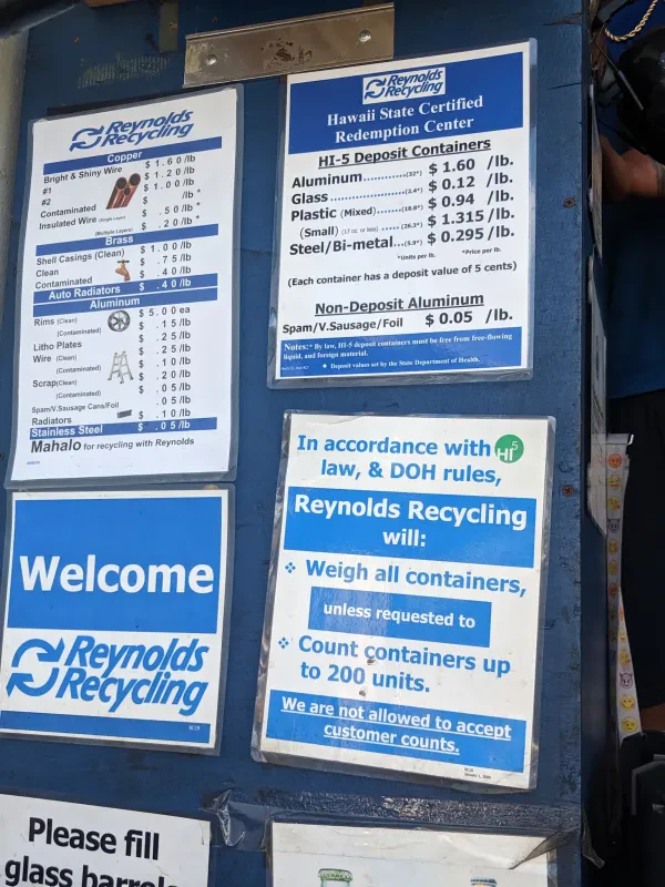 Reynolds Recycling Mililani Mauka Redemption Center - photo 3