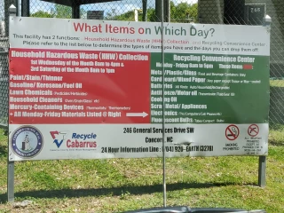 Cabarrus County Recycling