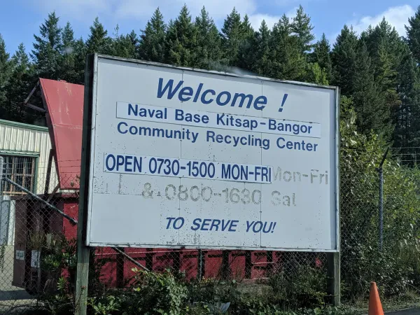 Naval Base Kitsap Bangor Recycling Center - photo 3