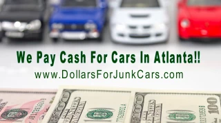Dollars for Junk Cars