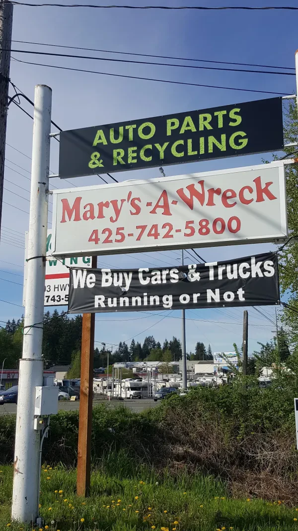 Mary's-A-Wreck Auto Parts - photo 4