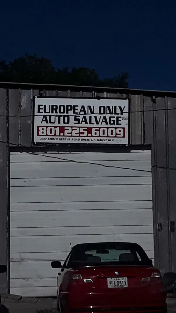 European Only Auto Salvage Utah LLC - photo 2