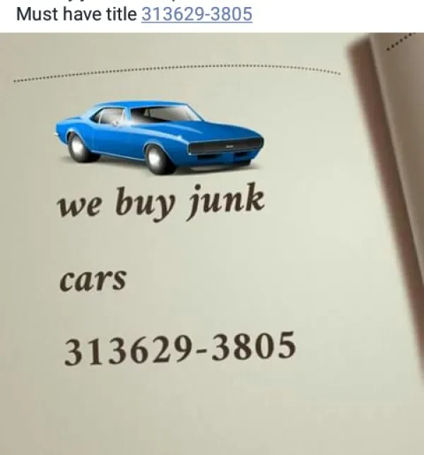 Cash for junk cars in Detroit - photo 2