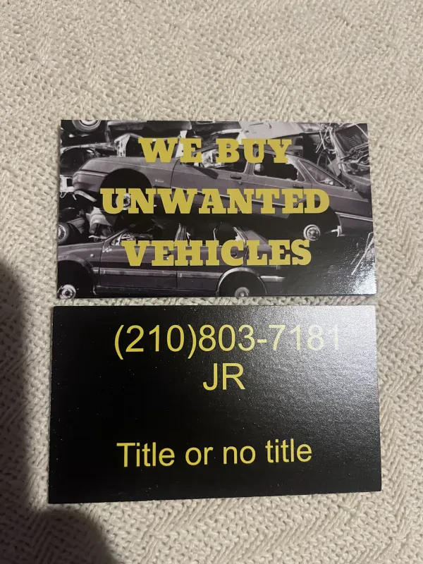 We buy junk carz!! JR - photo 2