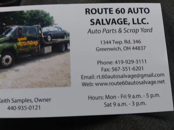 Route 60 Auto Salvage - photo 2