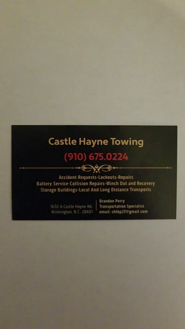 Castle Hayne Towing - photo 4