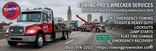 Towing Pro's Wrecker Service