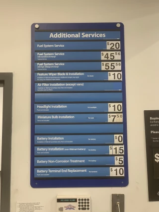 Walmart Auto Care Centers