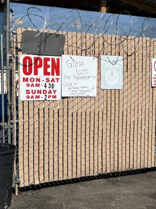 Joes Liquor Recycling center