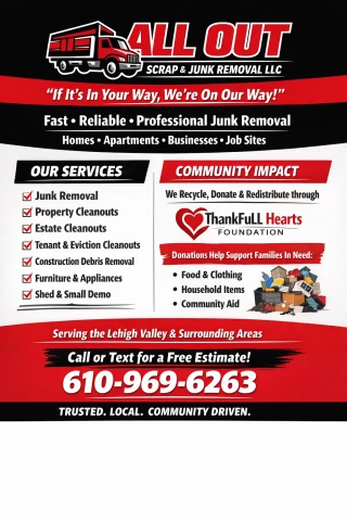 ALL OUT SCRAP & JUNK REMOVAL LLC