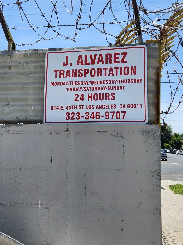 J alvarez transportation llc - photo 2