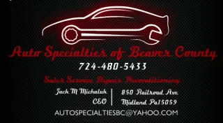 Auto Specialties of Beaver County