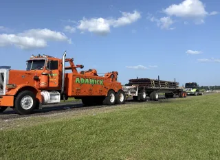 Adamick wrecker llc 18 wheeler wrecker svc